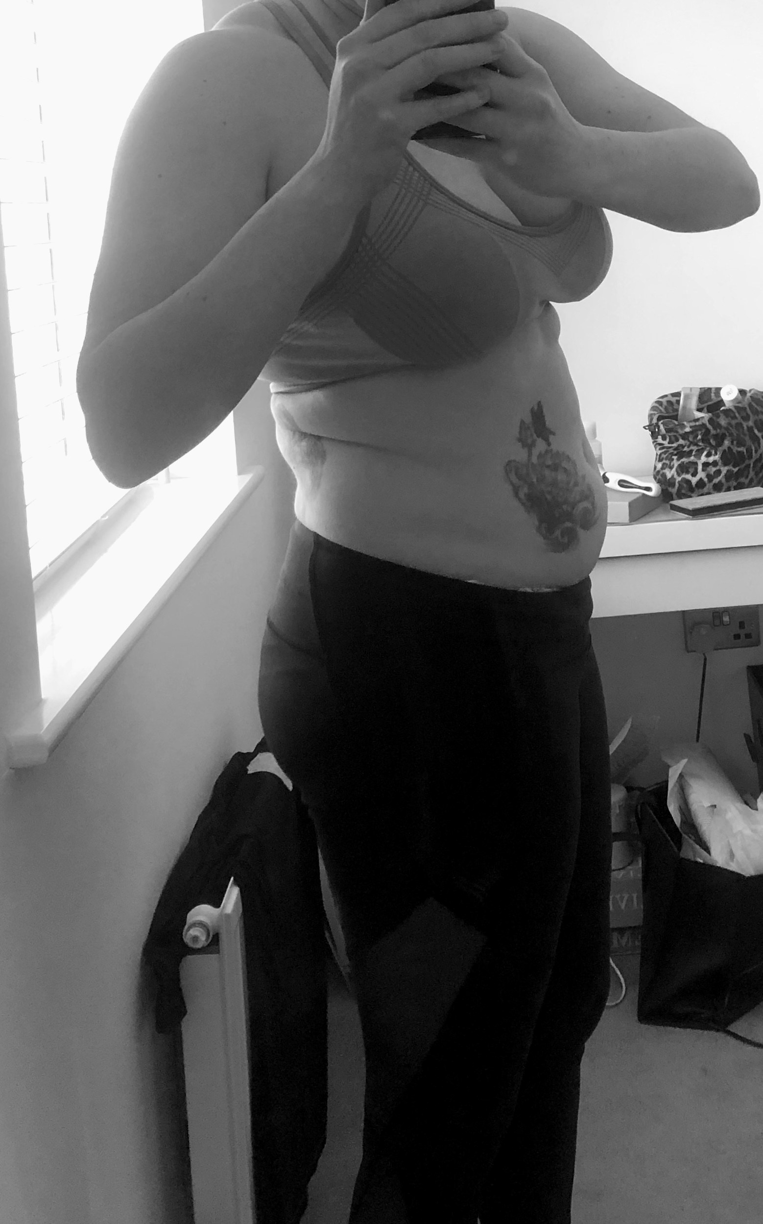 Lauren before